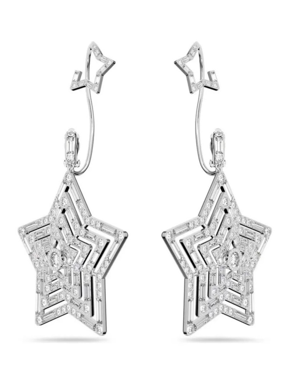 Swarovski Stella Clip Earrings